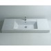 ADM Bathroom Design Glossy White Stone Resin Sink DW-140 - B016YSJOXK